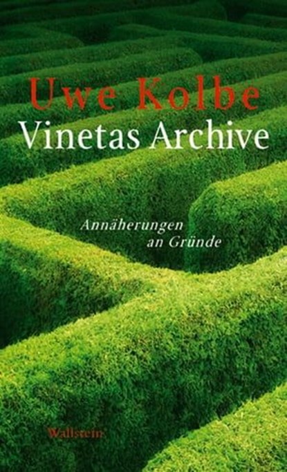 Vinetas Archive, Uwe Kolbe - Ebook - 9783835324282