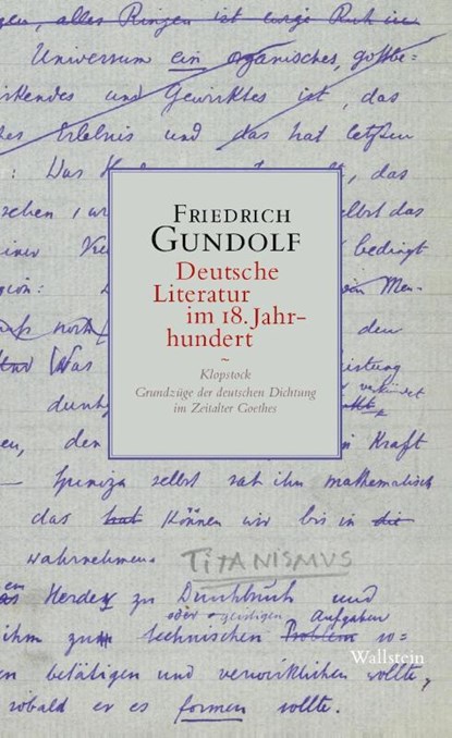 Deutsche Literatur im 18. Jahrhundert, Friedrich Gundolf - Gebonden - 9783835353343