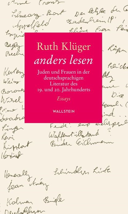 anders lesen, KLÜGER,  Ruth - Gebonden - 9783835353435