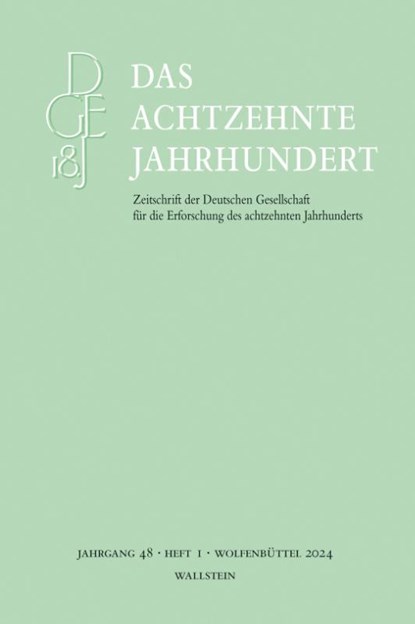 Das achtzehnte Jahrhundert, Stefanie Stockhorst - Paperback - 9783835355613