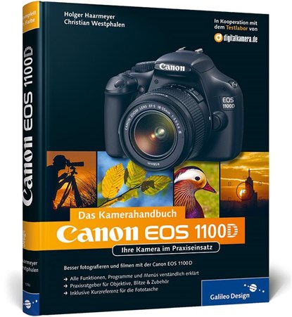 Canon EOS 1100D. Das Kamerahandbuch, Holger Haarmeyer ;  Christian Westphalen - Gebonden Adobe PDF - 9783836217828