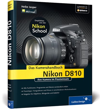 Nikon D810. Das Kamerahandbuch, Heike Jasper - Gebonden - 9783836234504