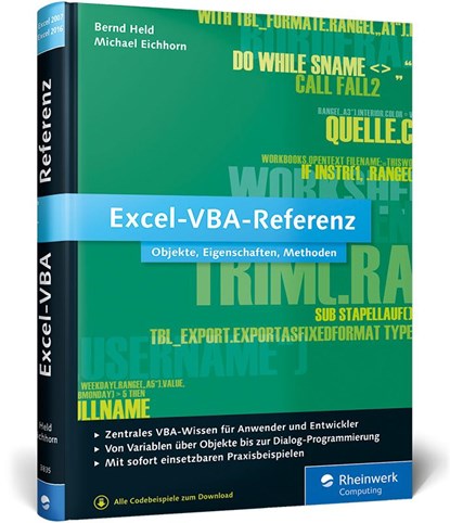 Excel-VBA-Referenz, Bernd Held ; Michael Eichhorn - Gebonden - 9783836238359