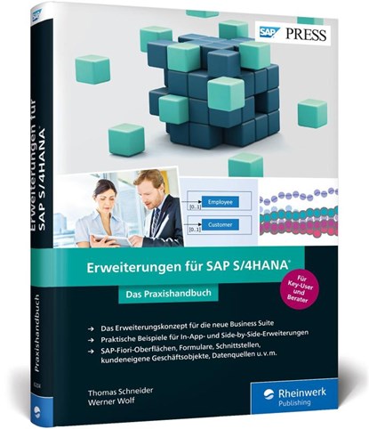 Erweiterungen für SAP S/4HANA, Thomas Schneider ; Werner Wolf - Gebonden - 9783836262040