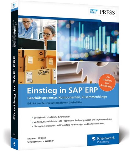 Einstieg in SAP ERP, Christian Drumm ; Marlene Knigge ; Bernd Scheuermann ; Stefan Weidner - Paperback - 9783836262989