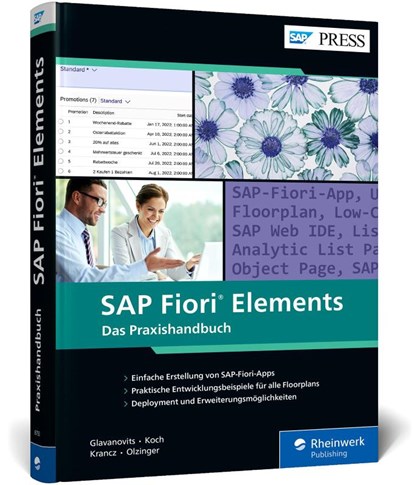 SAP Fiori Elements, Rene Glavanovits ; Martin Koch ; Daniel Krancz ; Maximilian Olzinger - Gebonden - 9783836287555