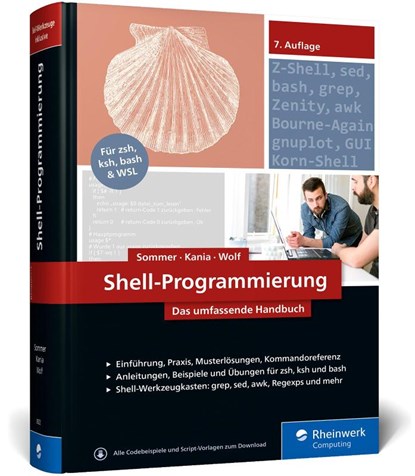 Shell-Programmierung, Frank Sommer ; Stefan Kania ; Jürgen Wolf - Gebonden - 9783836289238