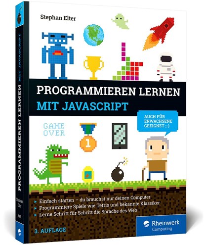 Programmieren lernen mit JavaScript, Stephan Elter - Paperback - 9783836289832