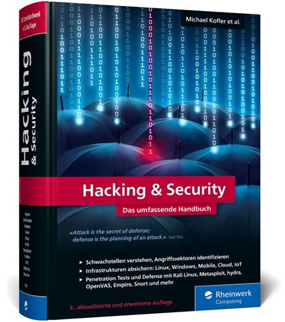 Hacking & Security, Michael Kofler ; Roland Aigner ; Stefan Kania ; Tobias Scheible - Gebonden - 9783836291644