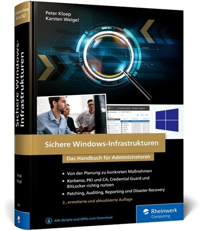 Sichere Windows-Infrastrukturen, Peter Kloep ; Karsten Weigel - Gebonden - 9783836292498
