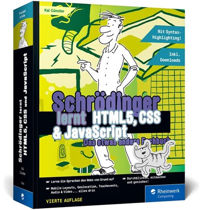 Schrödinger lernt HTML5, CSS und JavaScript, Kai Günster - Paperback - 9783836295963