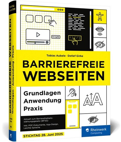 Barrierefreie Webseiten, Tobias Aubele ; Detlef Girke - Gebonden - 9783836298889