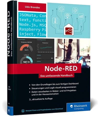 Node-RED, Udo Brandes - Gebonden - 9783836299084