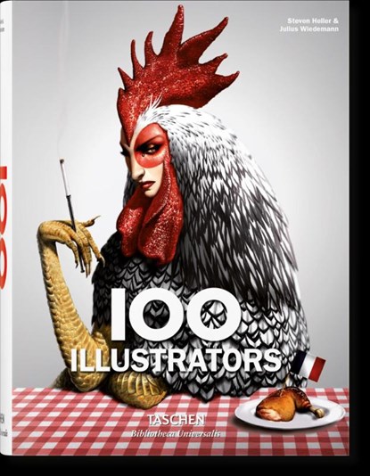 100 Illustrators, Julius Wiedemann ; Steven Heller - Gebonden - 9783836522229