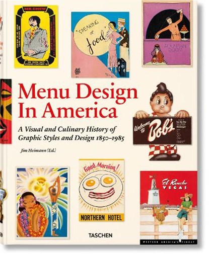 Menu Design in America, John Mariani ; Steven Heller - Gebonden - 9783836526623