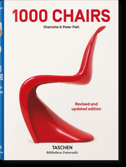 1000 Chairs. Revised and updated edition, Charlotte & Peter Fiell ; TASCHEN - Gebonden - 9783836563697