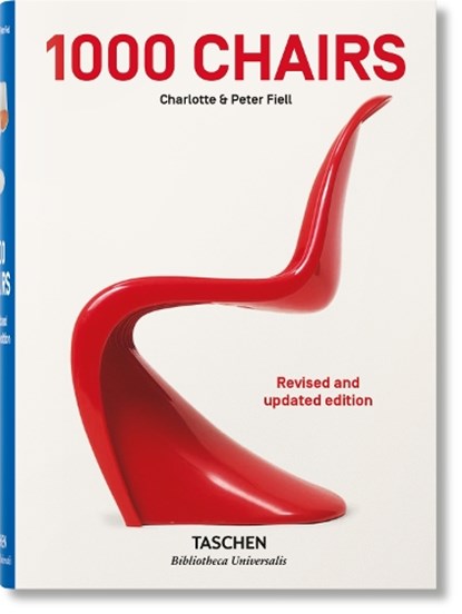 1000 Chairs. Revised and updated edition, Charlotte & Peter Fiell ; TASCHEN - Gebonden - 9783836563697