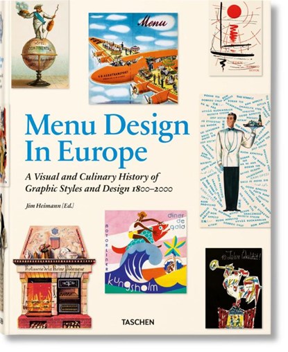 Menu Design in Europe, Steven Heller - Gebonden - 9783836578738