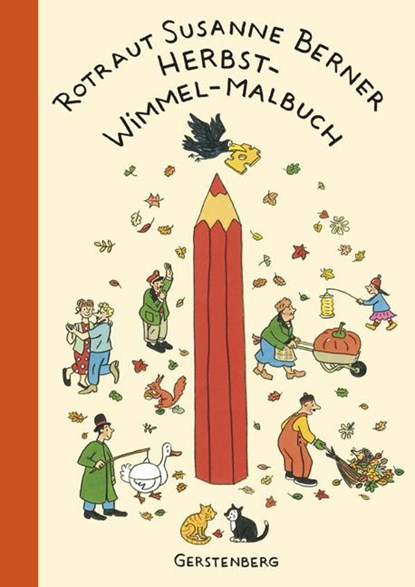 Herbst-Wimmel-Malbuch, Rotraut Susanne Berner - Paperback - 9783836951562