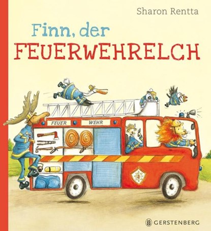 Finn, der Feuerwehrelch, Sharon Rentta - Gebonden - 9783836954709
