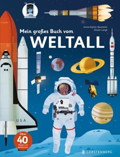 Mein großes Buch vom Weltall, Anne-Sophie Baumann - Gebonden - 9783836959612