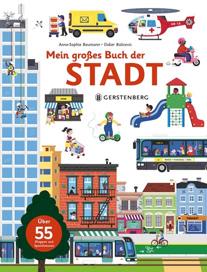 Mein großes Buch der Stadt, Anne-Sophie Baumann - Gebonden - 9783836959872