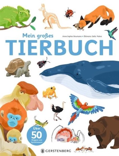 Mein großes Tierbuch, Anne-Sophie Baumann - Paperback - 9783836961325