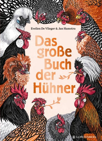 Das große Buch der Hühner, Evelien De Vlieger - Gebonden - 9783836963312