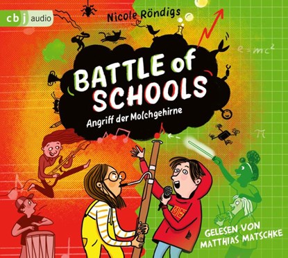 Battle of Schools - Angriff der Molchgehirne, Nicole Röndigs - AVM - 9783837165319