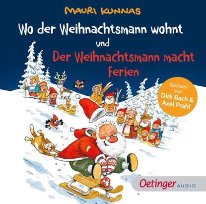 Wo der Weihnachtsmann wohnt und Der Weihnachtsmann macht Ferien, Mauri Kunnas ; Nikolaus Esche ; Frank Gustavus - AVM - 9783837390216