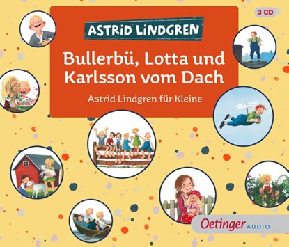 Bullerbü, Lotta und Karlsson vom Dach, Astrid Lindgren ; Kay Poppe ; Frank Gustavus - AVM - 9783837391657