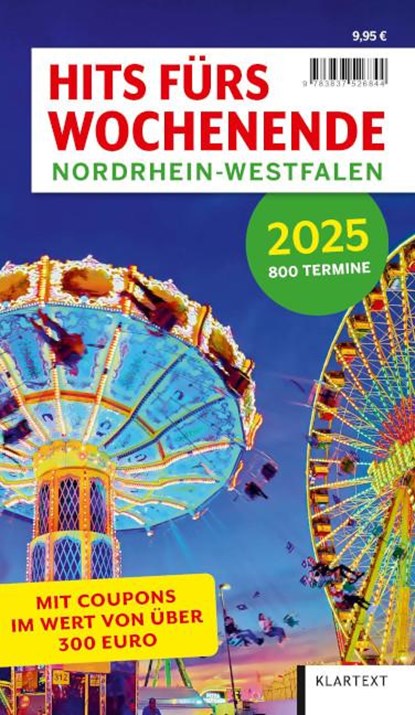 Hits fürs Wochenende Nordrhein-Westfalen 2025, niet bekend - Paperback - 9783837526844