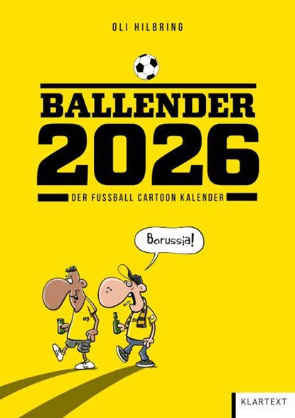 Ballender Borussia Dortmund 2026, niet bekend - Paperback - 9783837526929