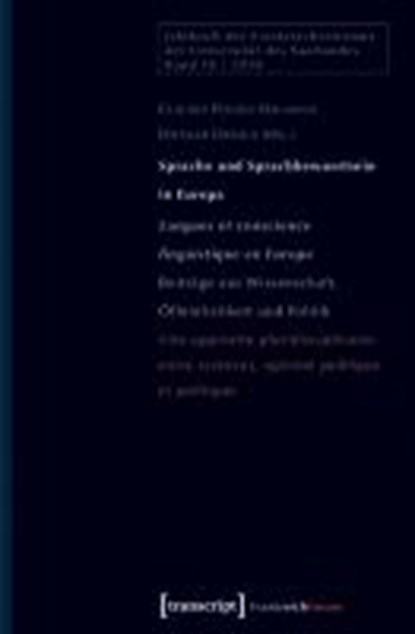 Sprache und Sprachbewusstsein in Europa, POLZIN-HAUMANN,  Claudia ; Osthus, Dietmar - Paperback - 9783837616668