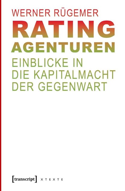 Rating-Agenturen, Werner Rügemer - Paperback - 9783837619775
