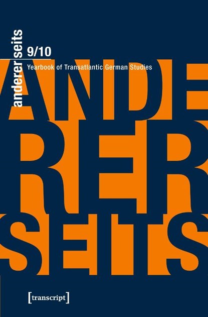 andererseits Vol. 9/10 (2020/21), William Collins Donahue ; Georg Mein ; Rolf Parr - Paperback - 9783837661286