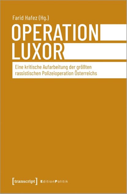 Operation Luxor, Farid Hafez - Paperback - 9783837663822