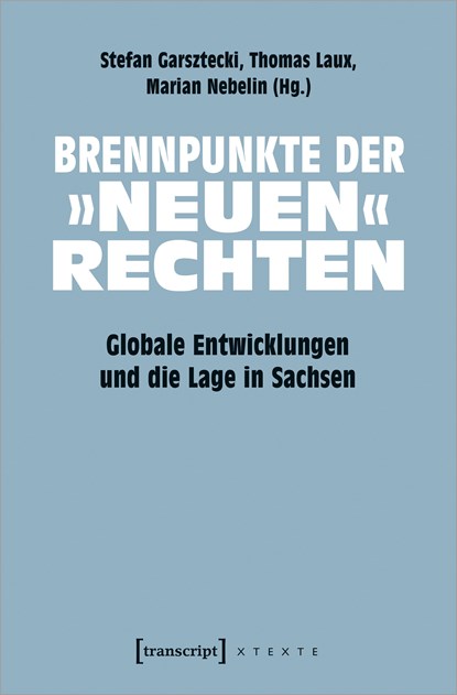 Brennpunkte der 'neuen' Rechten, Stefan Garsztecki ;  Thomas Laux ;  Marian Nebelin - Paperback - 9783837665796