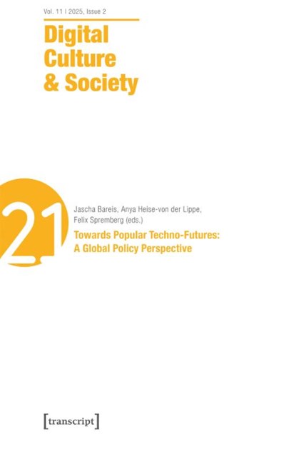 Digital Culture & Society (DCS), Jascha Bareis - Paperback - 9783837673210