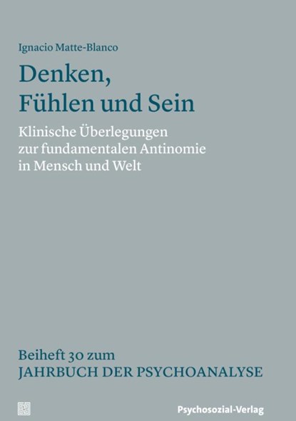 Denken, Fühlen und Sein, Ignacio Matte-Blanco - Paperback - 9783837933246
