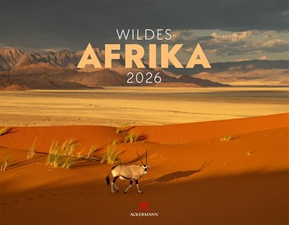 Wildes Afrika Kalender 2026, Ackermann Kunstverlag GmbH - Paperback - 9783838426907