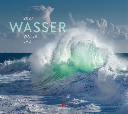 Wasser Kalender 2027, Ackermann Kunstverlag GmbH - Paperback - 9783838427324