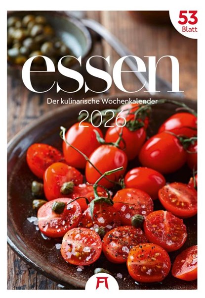 Essen Wochenkalender 2026, Ackermann Kunstverlag GmbH - Paperback - 9783838436425