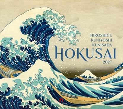 Hokusai Kalender 2027 | Hiroshige, Kuniyoshi, Kunisada, Katsushika Hokusai ; Ackermann Kunstverlag GmbH - Paperback - 9783838437361