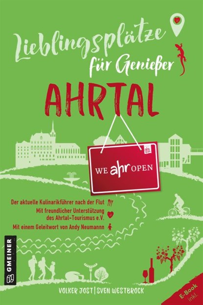 Lieblingsplätze für Genießer - Ahrtal, Volker Jost ; Sven Westbrock - Paperback - 9783839206133