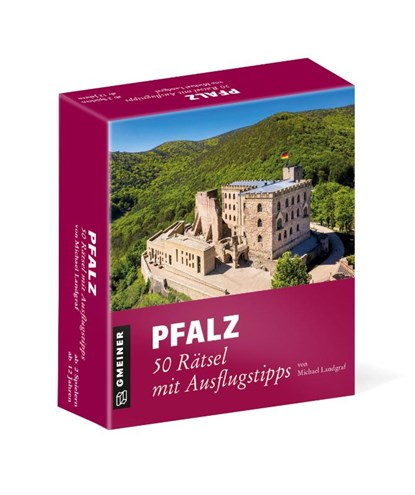 Pfalz - 50 Rätsel mit Ausflugstipps, Michael Landgraf - Paperback - 9783839206379