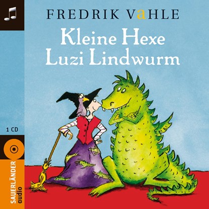 Kleine Hexe Luzi Lindwurm, Fredrik Vahle - AVM - 9783839845264