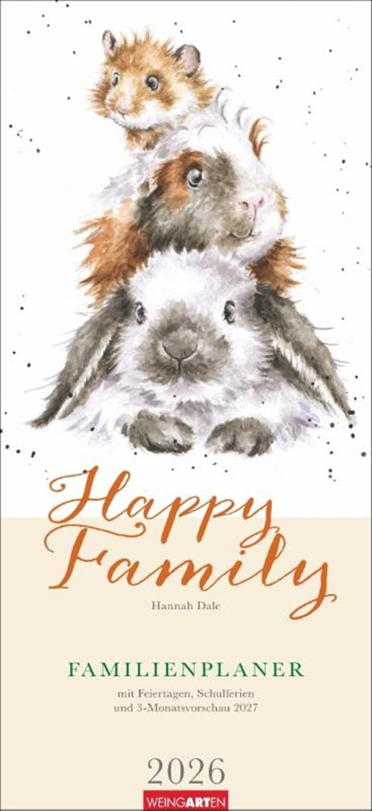 Happy Family Familienplaner 2026, niet bekend - Paperback - 9783839902592