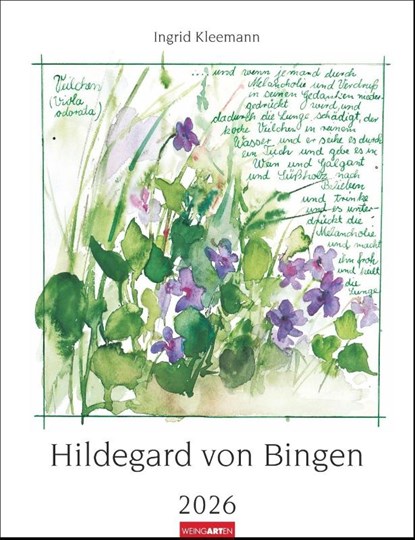 Hildegard von Bingen Kalender 2026, niet bekend - Paperback - 9783839903230