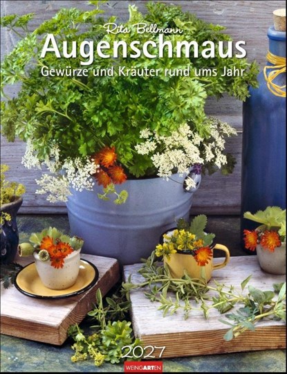 Augenschmaus Kalender 2027 - Gewürze und Kräuter rund ums Jahr, niet bekend - Paperback - 9783839903650